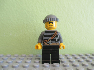 LEGO Minifigure-Police - City Burglar, Knit Cap-Town / City / Police-cty364-Creative Brick Builders